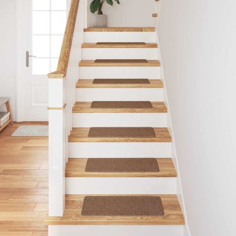 MATS ANTYPOŚLIZGOWE NA SCHODY 15 SZT. ŻÓŁTY 60X 25CM PP