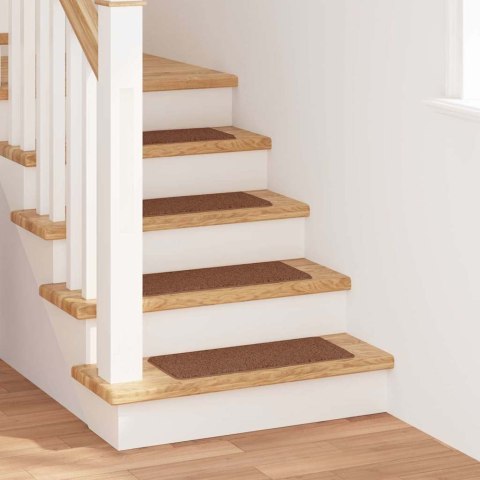 MATS ANTYPOŚLIZGOWE NA SCHODY 15 SZT. ŻÓŁTY 60X 25CM PP