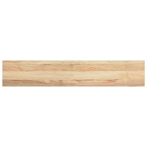 PARAPETY 2 SZT. SUROWE 110X20X2CM LITE DREWNO DĘBOWE