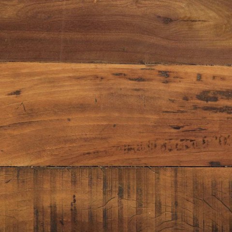 STÓŁ JADALNY BRĄZOWY 60X55X76CM LITE DREWNO Z ODZYSKU