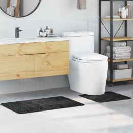 ZESTAW MAT ŁAZIENKOWYCH ANTYPOŚLIZGOWYCH 2 SZT. CIEMNOSZARY PP