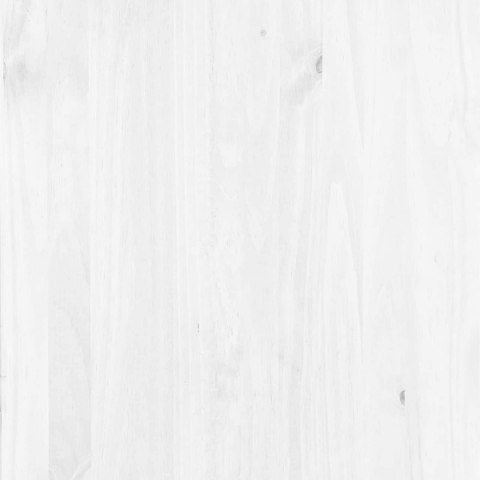 KOMODA ASKIM BIAŁY 79X 40X 133,5CM LITE DREWNO SOSNOWE