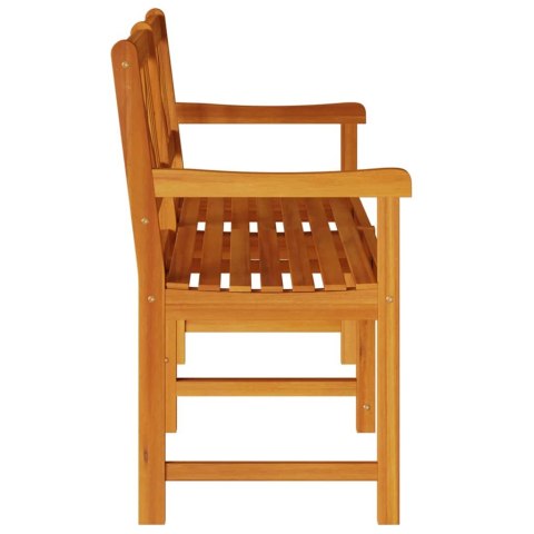 ŁAWKA OGRODOWA BRĄZOWY 150X 56X 90CM LITE DREWNO AKACJI