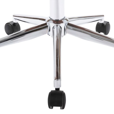 KRZESŁA OBROTOWE 2 SZT. SZARE OBITE TKANINĄ