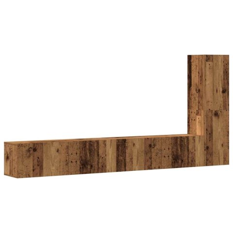 3-CZ. ZESTAW SZAFEK TV STARE DREWNO