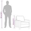FOTEL JASNOSZARY 60CM OBITY TKANINĄ