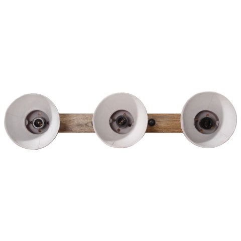 KINKIET 25 W POSTARZANY CZERWONY 65X25CM E27