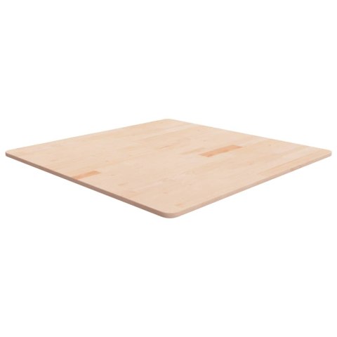 KWADRATOWY BLAT DO STOLIKA 90X90X1,5CM SUROWE DREWNO DĘBOWE