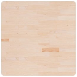 KWADRATOWY BLAT DO STOLIKA 90X90X1,5CM SUROWE DREWNO DĘBOWE