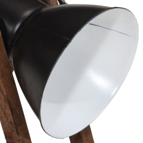 LAMPA STOŁOWA 25 W CZARNA 30X17X40CM E27
