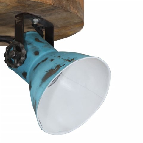 LAMPA SUFITOWA 25 W POSTARZANY NIEBIESKI 35X35X25CM E27