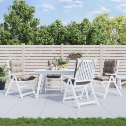 PODUSZKI NA KRZESŁA Z NISKIM OPARCIEM 4 SZT. TAUPE