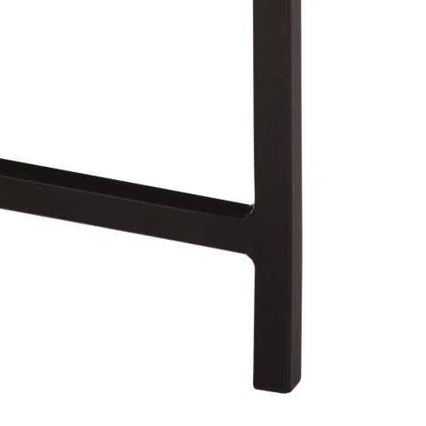 STOLIK KAWOWY 54X54X35CM LITE DREWNO MANGO I ŻELAZO