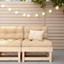 OGRODOWA SOFA ŚRODKOWA LITE DREWNO SOSNOWE