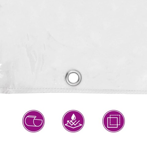 OSŁONA ROŚLIN Z OCZKAMI 2X5M PVC