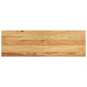 VidaXL Parapety 2 szt., jasnobrązowy, 80x25x2 cm, lite drewno dębowe