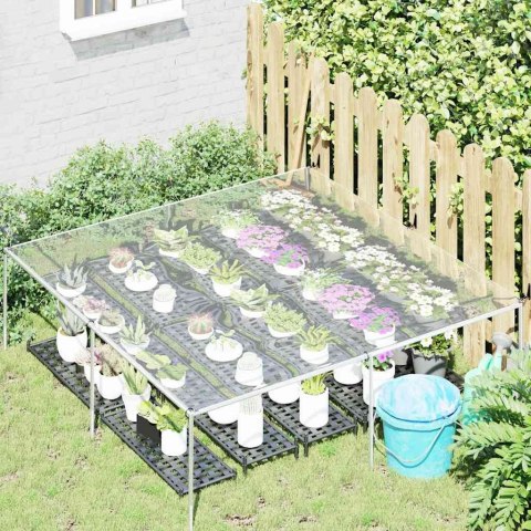 PRZEZROCZYSTA PLANDEKA Z OCZKAMI 2X2M PVC