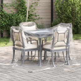 PRZEZROCZYSTA PLANDEKA Z OCZKAMI 2X3M PVC