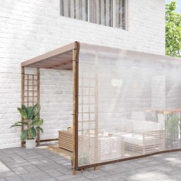 PRZEZROCZYSTA PLANDEKA Z OCZKAMI 8X10M POLIETYLEN