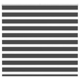 ROLETA ZEBRA CZARNA SZEROKOŚĆ TKANINY 155,9CM POLIESTER