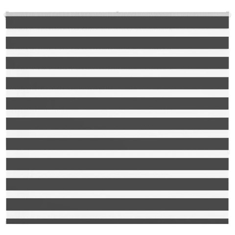 ROLETA ZEBRA CZARNA SZEROKOŚĆ TKANINY 155,9CM POLIESTER