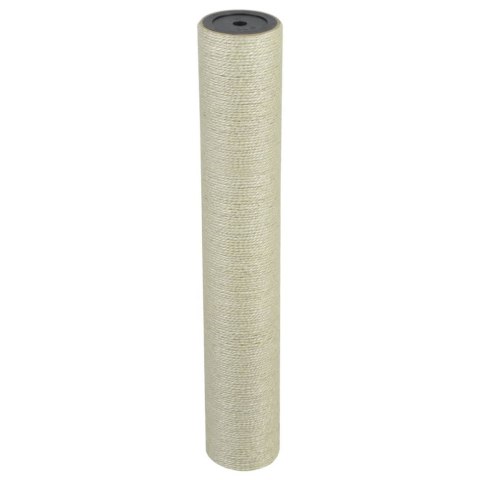 SIZALOWY DRAPAK DLA KOTA 8X50CM 10MM BEŻOWY