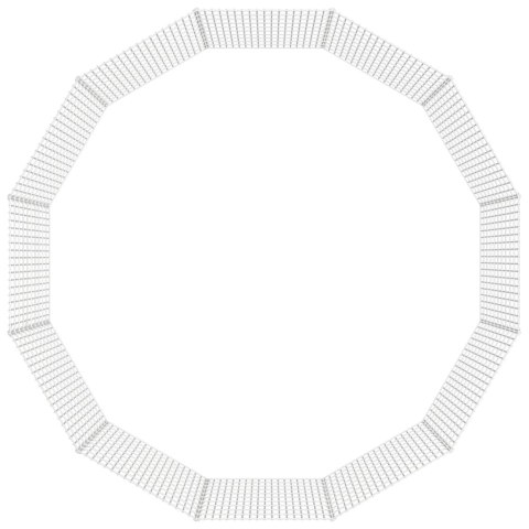 WYBIEG DLA ZWIERZĄT Z WOLNYM WYBIEGIEM 12 PANELI 54X 100CM OCYNKOWANE ŻELAZO