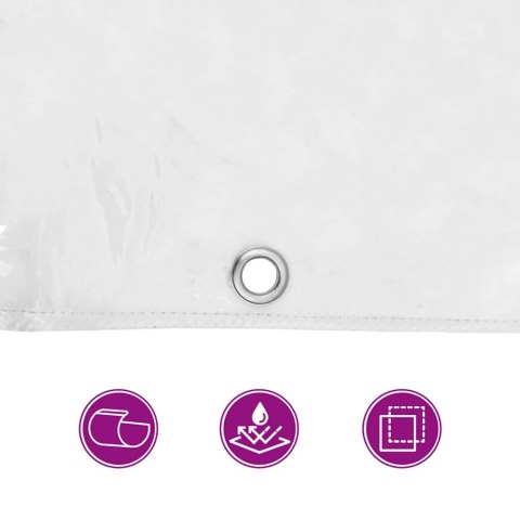 OSŁONA ROŚLIN Z OCZKAMI 2X10M PVC