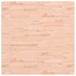 BLAT DO STOŁU 90X90X1,5 CM KWADRATOWY LITE DREWNO BUKOWE