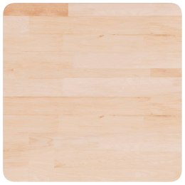 KWADRATOWY BLAT DO STOLIKA 50X50X2,5 CM SUROWE DREWNO DĘBOWE