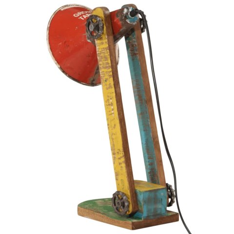 LAMPA STOŁOWA 25 W WIELOKOLOROWA 23X13X52CM E27