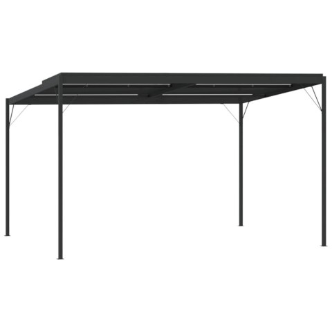 ALTANA OGRODOWA ANTRACYTOWA 4X3X2,5M ALUMINIUM I STAL