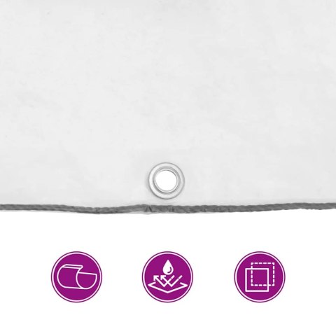 PRZEZROCZYSTA PLANDEKA Z OCZKAMI 1X10M POLIETYLEN