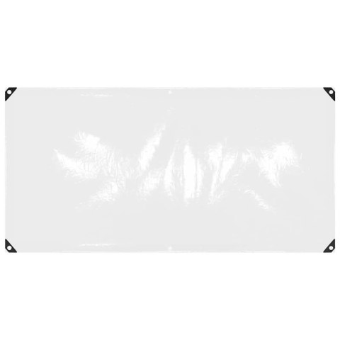 PRZEZROCZYSTA PLANDEKA Z OCZKAMI 1X2M PVC