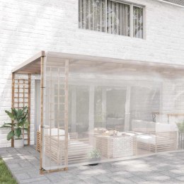 PRZEZROCZYSTA PLANDEKA Z OCZKAMI 5X10M POLIETYLEN