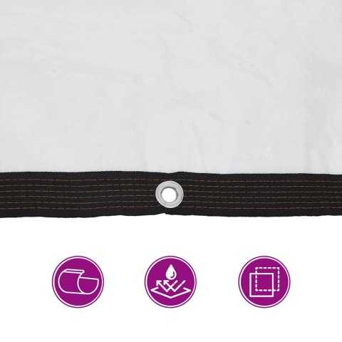 PRZEZROCZYSTA PLANDEKA Z OCZKAMI 5X6M POLIETYLEN