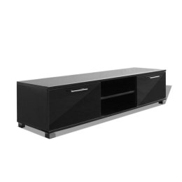 SZAFKA POD TV POŁYSK CZARNA 120X40,5X35CM
