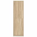 VidaXL Garderoba Dąb Sonoma 55 x 25 x 189 cm Materiał drewnopochodny