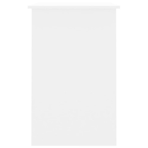 BIURKO, BIAŁE, 100X50X76CM, MATERIAŁ DREWNOPOCHODNY