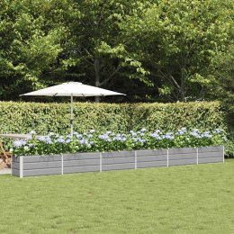 DONICA OGRODOWA JASNOSZARA 480X50X45CM STAL GALWANIZOWANA