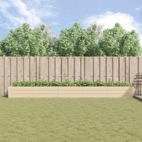 DONICA OGRODOWA KOŚĆ SŁONIOWA 195X100X45CM STAL GALWANIZOWANA