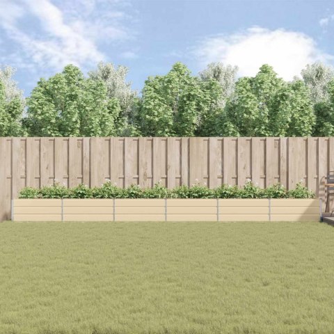 DONICA OGRODOWA KOŚĆ SŁONIOWA 195X100X45CM STAL GALWANIZOWANA