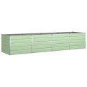 VidaXL Donica Pastelowa Zieleń 195 x 100 x 45 cm Stal Galwanizowana