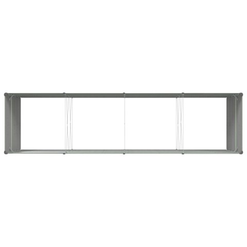 VidaXL Donica Pastelowa Zieleń 195 x 100 x 45 cm Stal Galwanizowana