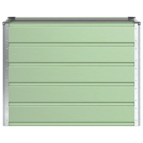 DONICA OGRODOWA PASTELOWA ZIELEŃ 480X50X45CM STAL GALWANIZOWANA