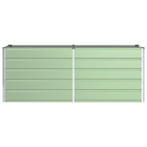 DONICA OGRODOWA PASTELOWA ZIELEŃ 480X50X45CM STAL GALWANIZOWANA