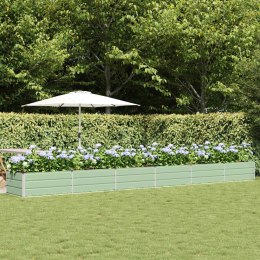 DONICA OGRODOWA ZIELONA 600X80X45CM STAL