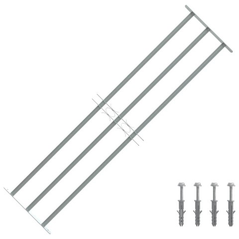 VidaXL Krata bezpieczeństwa na okno z regulacją, 1000-1500 mm