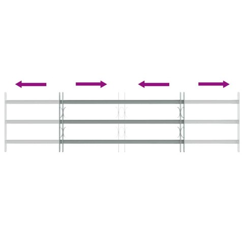 VidaXL Krata bezpieczeństwa na okno z regulacją, 1000-1500 mm