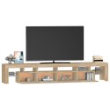 SZAFKA POD TV Z OŚWIETLENIEM LED DĄB SONOMA 230X36,5X40CM